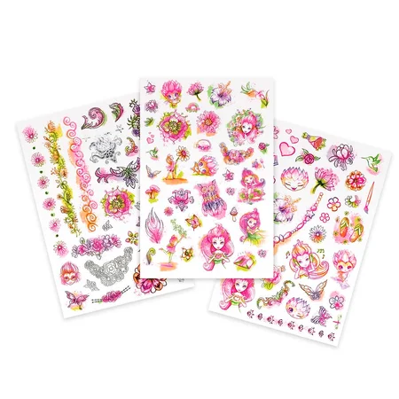 Nebulous Stars Tattoos, pink