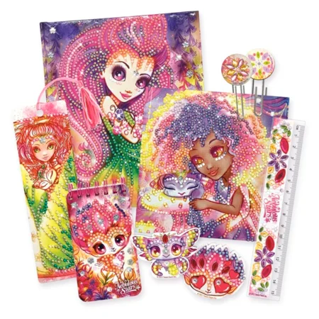 Nebulous Stars Schreibwaren Deluxe Set, Strass nach Zahlen