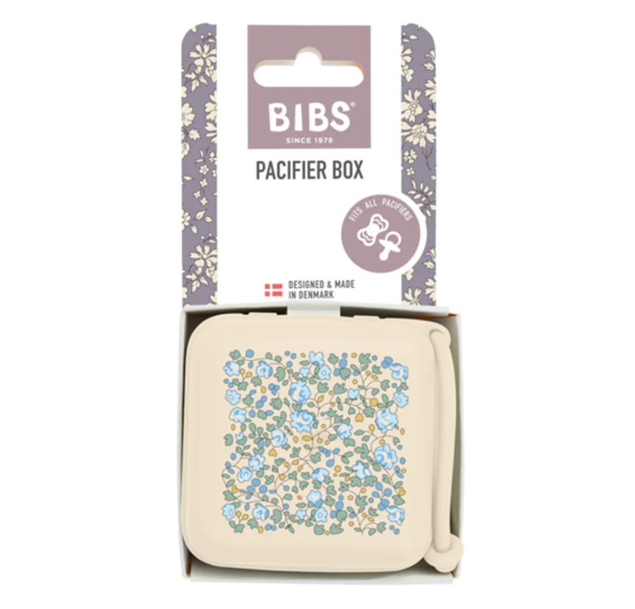 BIBSxLiberty Schnullerbox, Eloise ivory