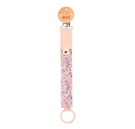 BIBSxLiberty Schnullerkette, Eloise blush