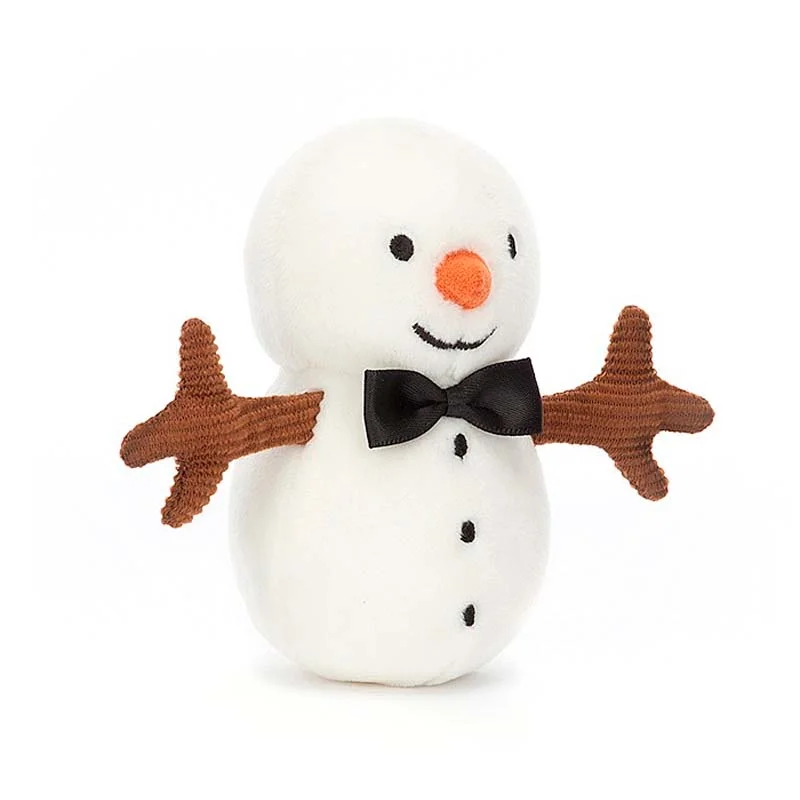 Jellycat Festive Folly Snemand, 10 cm