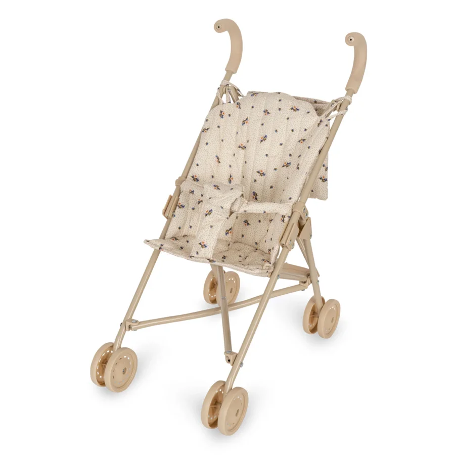 KONGES SLØJD Puppenkarre "Doll Stroller", flower bouquet