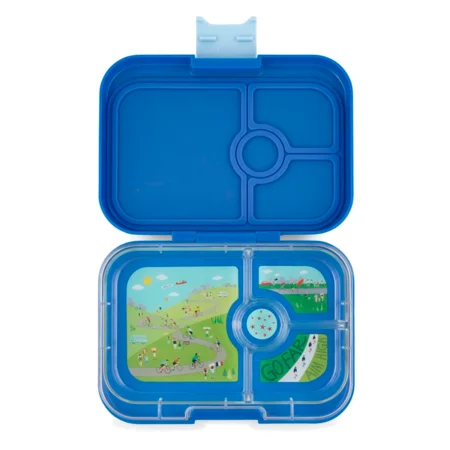 Yumbox Panino Brotbox mit 4 Fächern, true blue-bike race