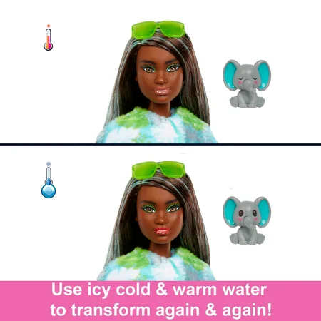 Barbie Cutie reveal jungle, elefant