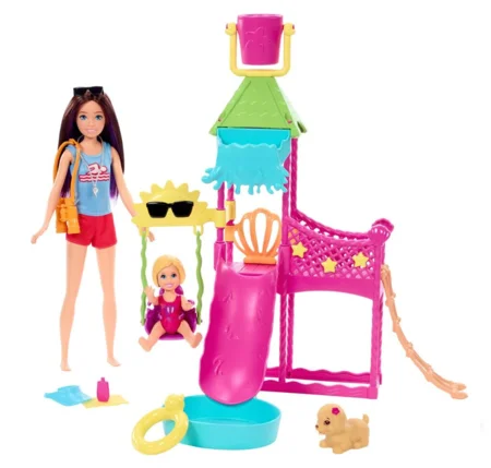 Barbie Skipper og Chelsea i vandland