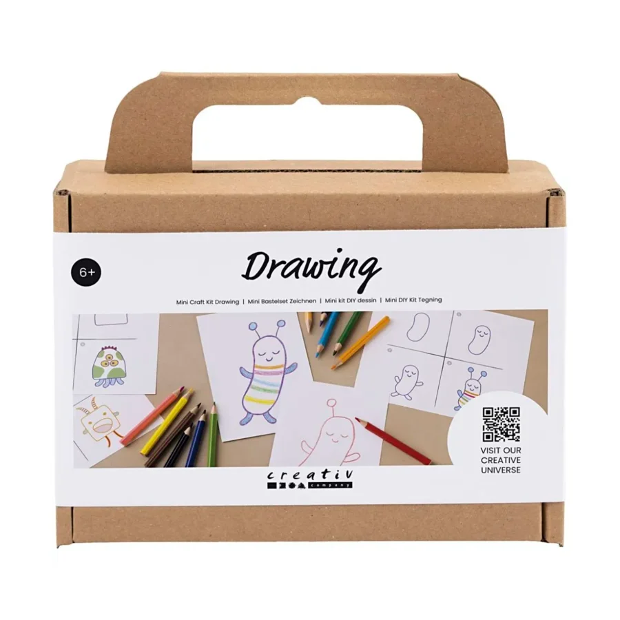 Mini DIY kit tegning, monstre