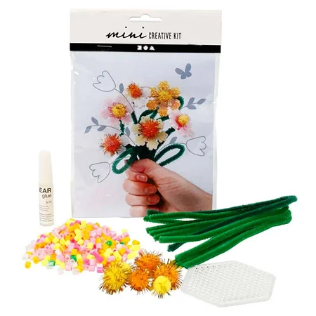 Mini påske DIY-sæt, blomsterbuket