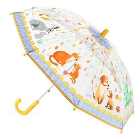 Djeco Regenschirm, klein - Mutter und Kind