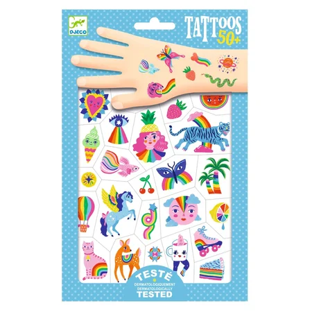 Djeco Tattoos, Regenbogen