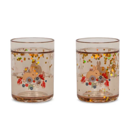 Konges Sløjd 2er-Pack Glitter Tassen, bunny tokki