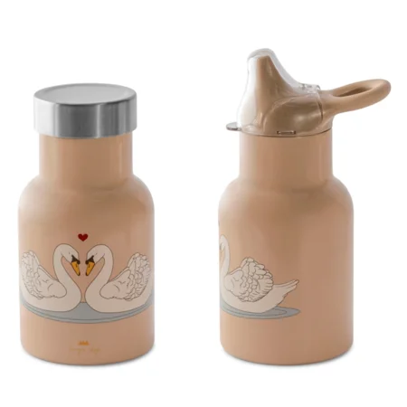 Konges Sløjd kleine Thermo-Trinkflasche "Schwan"