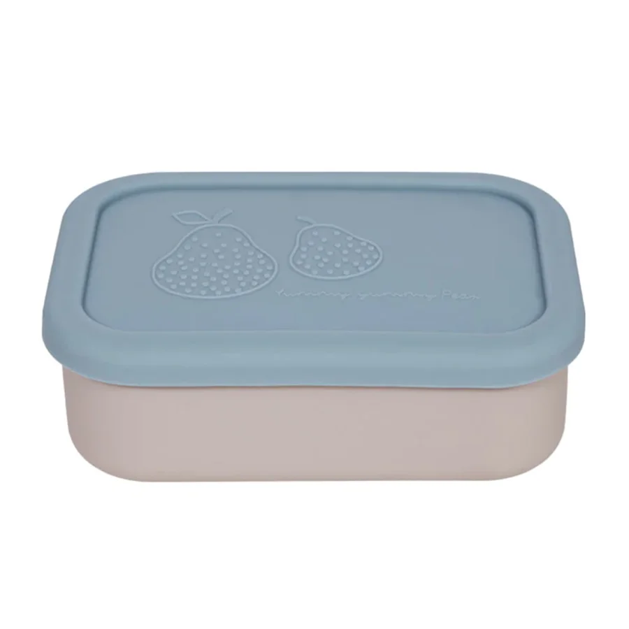 OyOy Yummy Brotbox klein, blue/clay