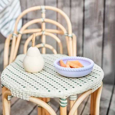 OYOY Momi Mini Outdoor Tisch, vanilla/olive