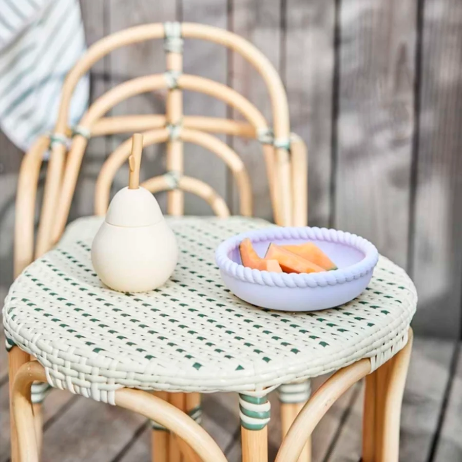 OYOY Momi Mini Outdoor Tisch, vanilla/olive