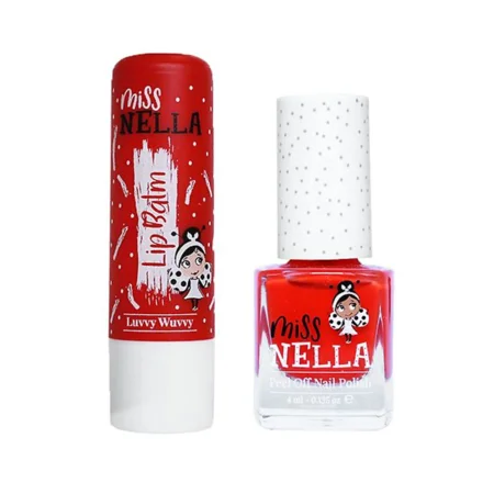 Miss Nella Nagellack und Lippenbalsam Duo Nr. 1