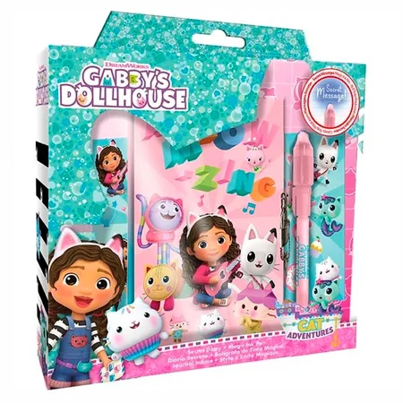 Gabby's Dollhouse Tagebuch mit magischem Kugelschreiber