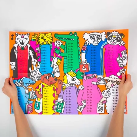 Omy School - Mathematik-Plakat