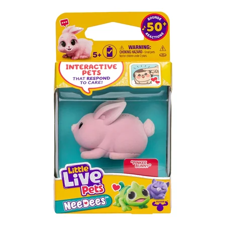 Little Live Pets Needees, Pinkee Bunny