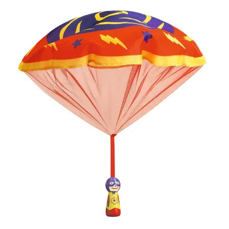 Djeco Fallschirmspringer, Fliegender Held