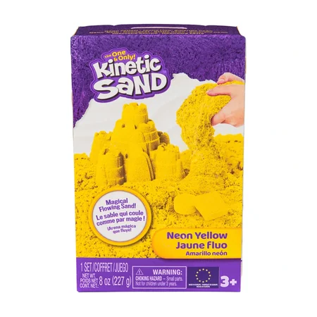 Kinetic Sand Neon, gelb