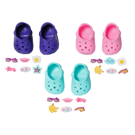 BABY Born Schuhe mit Pins, 43 cm, sortiert