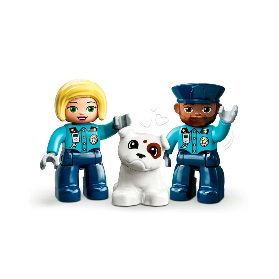 LEGO DUPLO Polizeistation und Helikopter