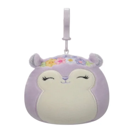 Squishmallows Sydnee spring squad clip on, 9 cm