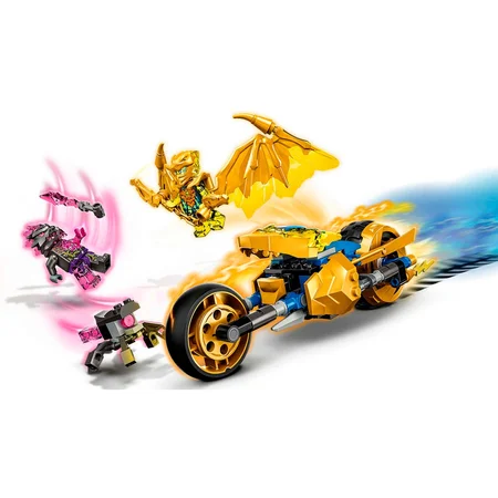 LEGO NINJAGO Jays Golddrachen-Motorrad