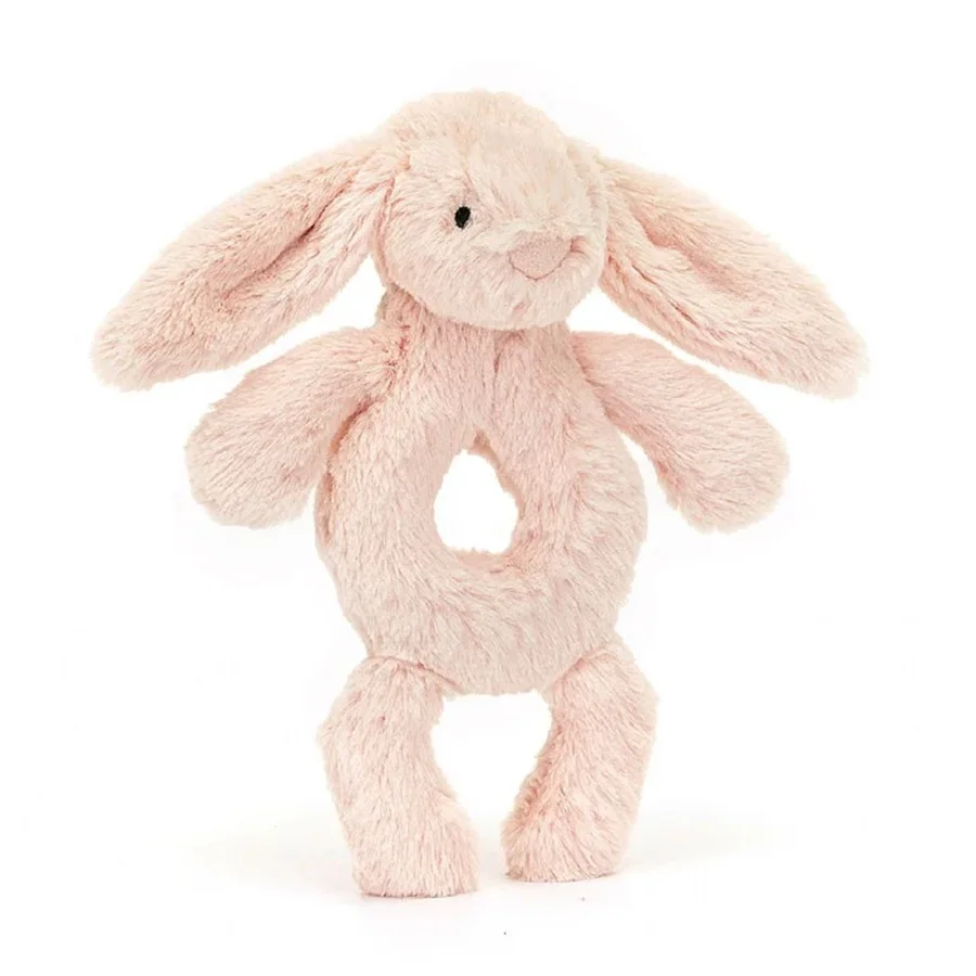 Jellycat Bashful kanin ring rangle, Blush