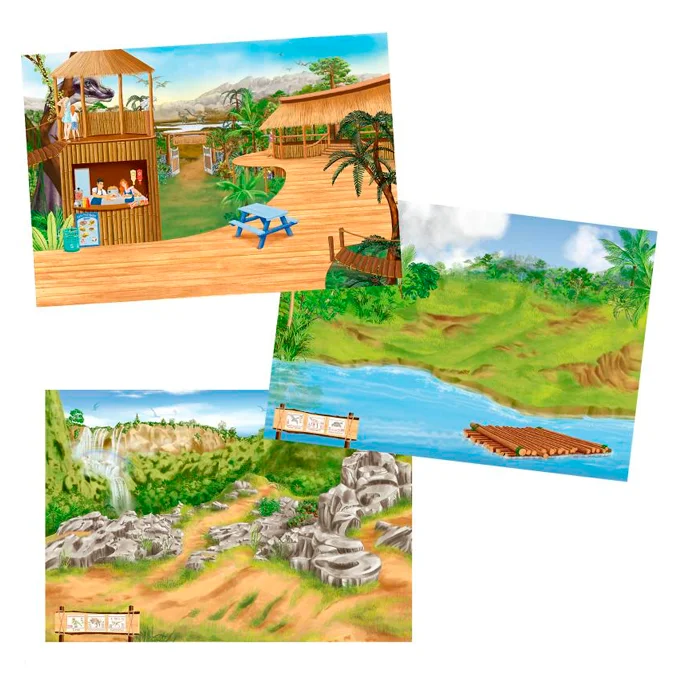 Creative Studio Dino World Zoo Aktivitäts- und Stickerbuch