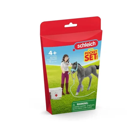 Schleich Fohlen bei der Tierärztin