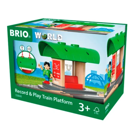 BRIO Bahnhof mit Aufnahmefunktion