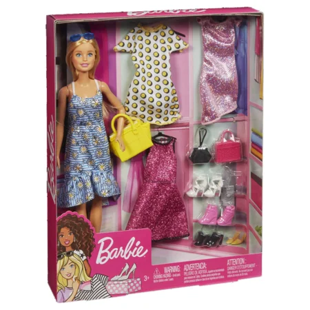 Barbie Puppe mit Partymode