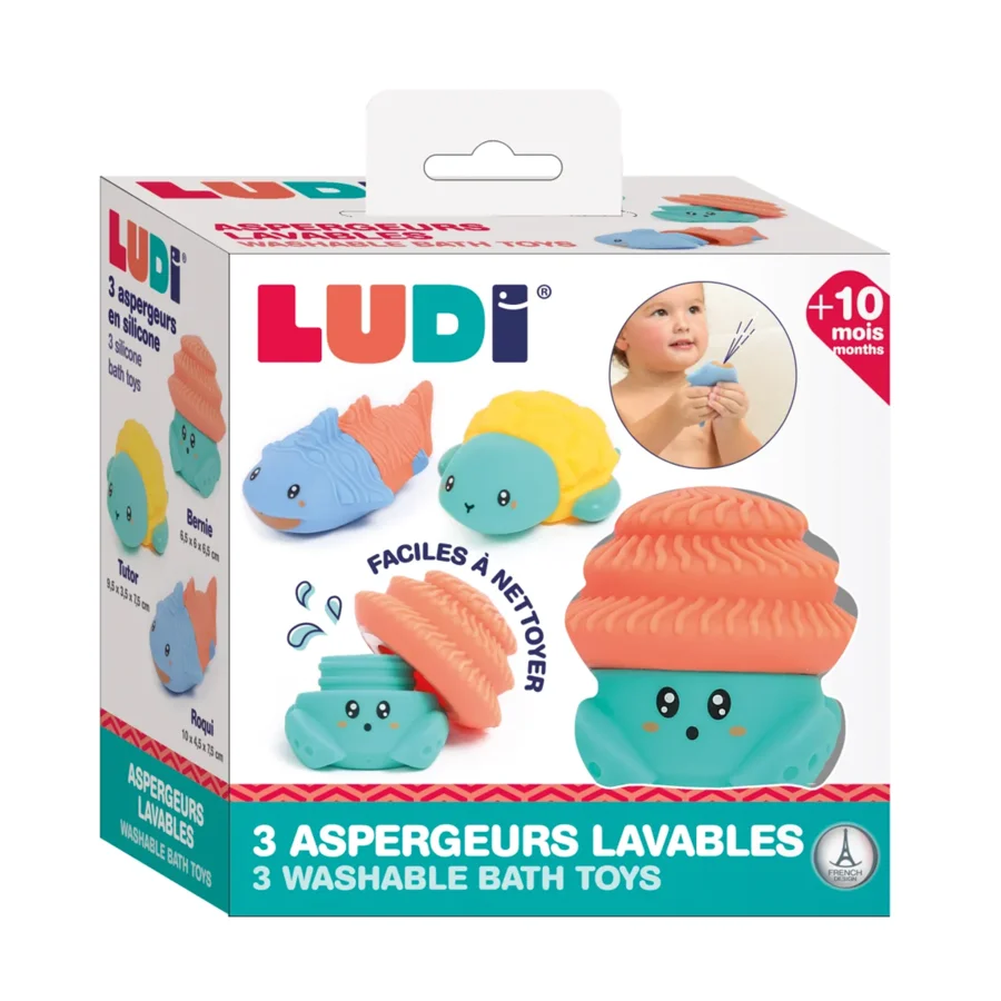 Ludi Badetiere - 3 stk