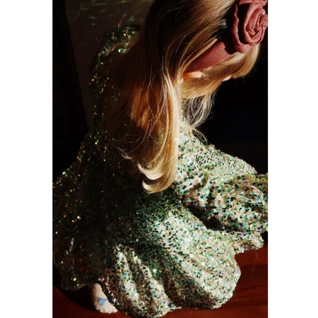 Konges Sløjd Lila Paillettenkleid, grün