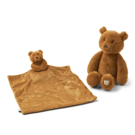 Liewood Lillian Geschenkset m.Teddy, golden caramel