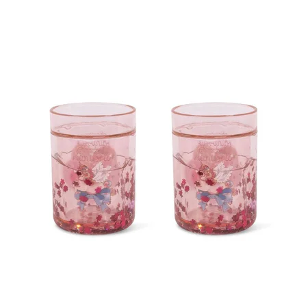 Konges Sløjd 2er-Pack Glitzerbecher, over the rainbow