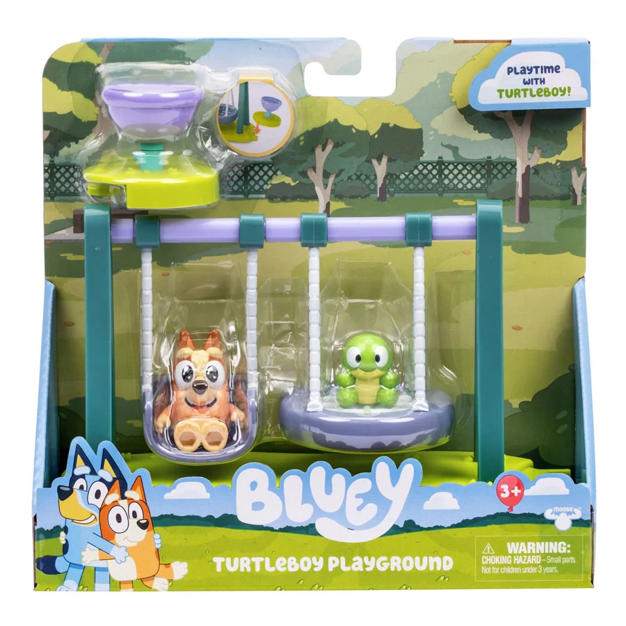 Bluey Turtleboy Spielplatz inkl Wide-eyed Bingo & Turtleboy