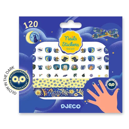 Djeco Nagelsticker, Mondschein