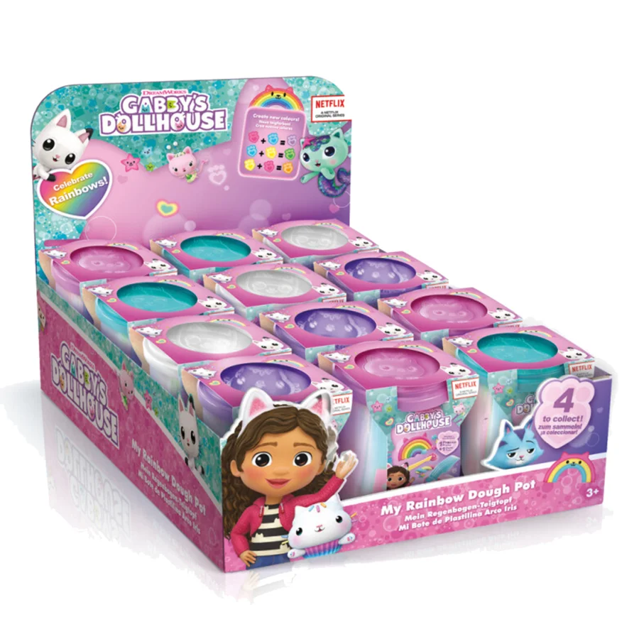 My Rainbow  Knete-Set, Gabby's Dollhouse 