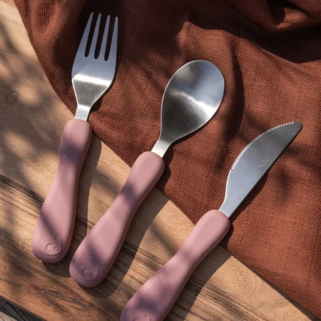 Sebra Silikonbesteck Fanto, vintage rose