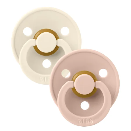 BIBS sut Colour str 2, 2 pak ivory / blush