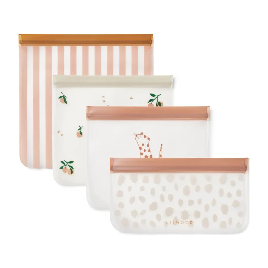 Reisebeutel, tuscany rose mix, 4er Pack, Liewood 