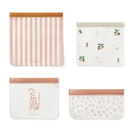 Reisebeutel, tuscany rose mix, 4er Pack, Liewood 
