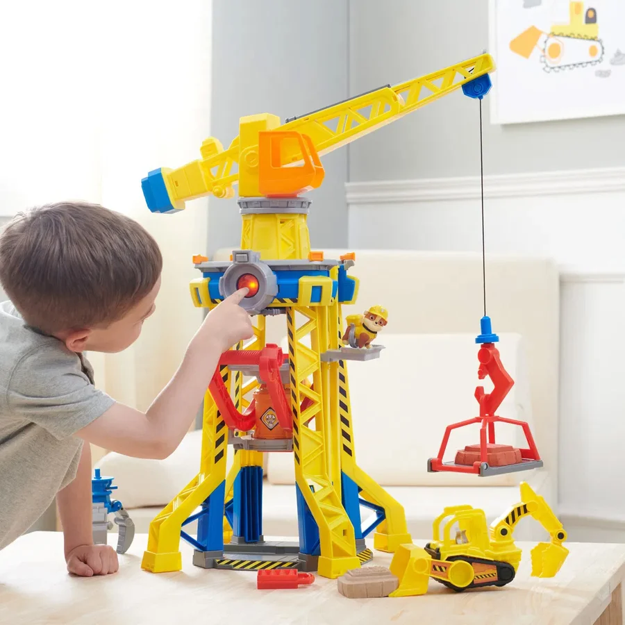 Rubble & Crew Kranturm mit kinetischem Sand