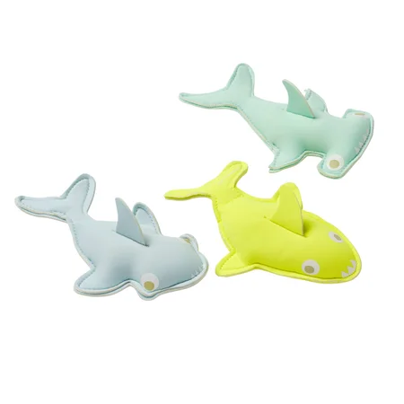 Sunnylife 3er-Pack Badespielzeug, Salty the shark