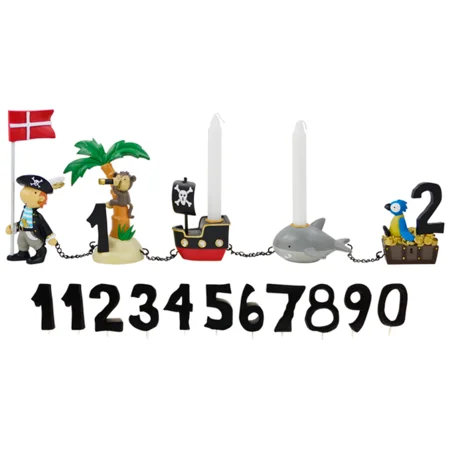 Kids by Friis Geburtstagszug mit Piraten