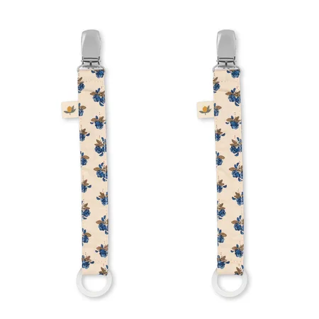 Konges Sløjd 2er-Pack Schnullerband, piccoloblu