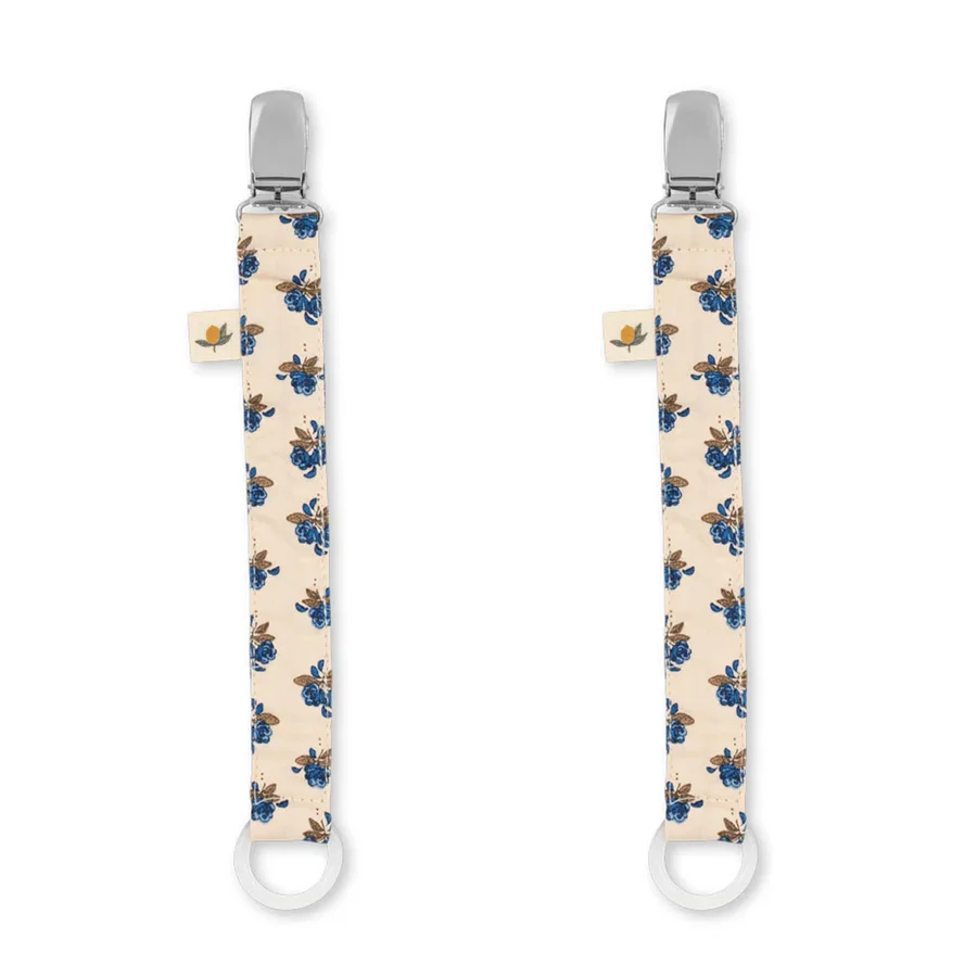 Konges Sløjd 2er-Pack Schnullerband, piccoloblu