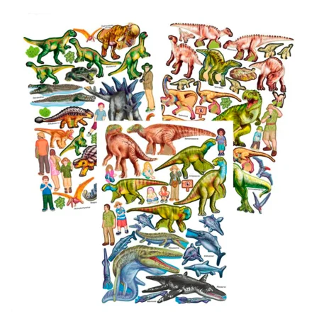 Creative Studio Dino World Zoo Aktivitäts- und Stickerbuch